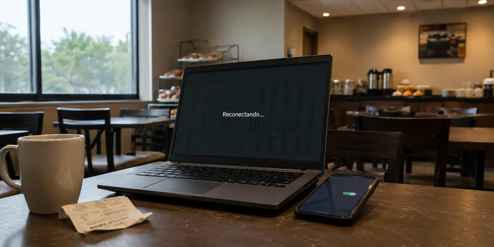IP brasileiro no Wi-Fi do hotel: o problema não é encontrar um servidor, é manter a conexão estável