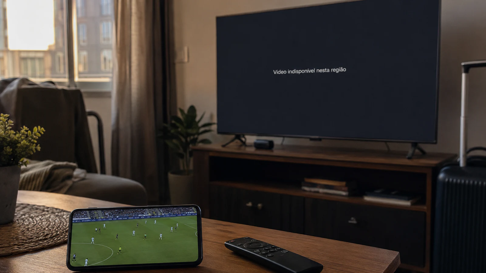 VPN para CazéTV no YouTube na Smart TV: o problema pode não ser a VPN, mas onde você está assistindo