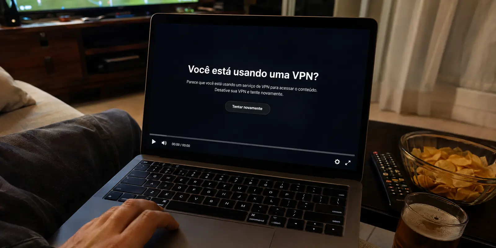 VPN para Max no Brasil: se você já está no país certo, a VPN pode ser o motivo de o vídeo não abrir