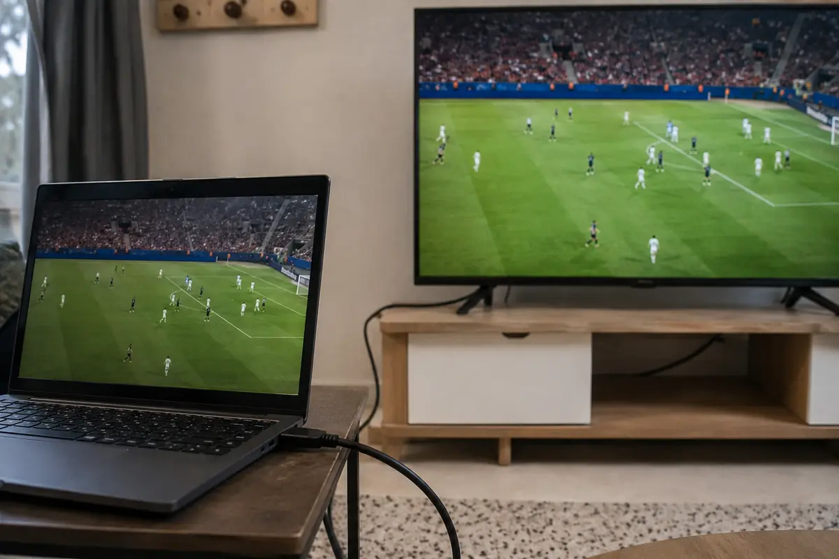Imagem editorial relacionada a Globoplay na Smart TV fora do Brasil: o VPN certo pode estar no notebook, não na TV