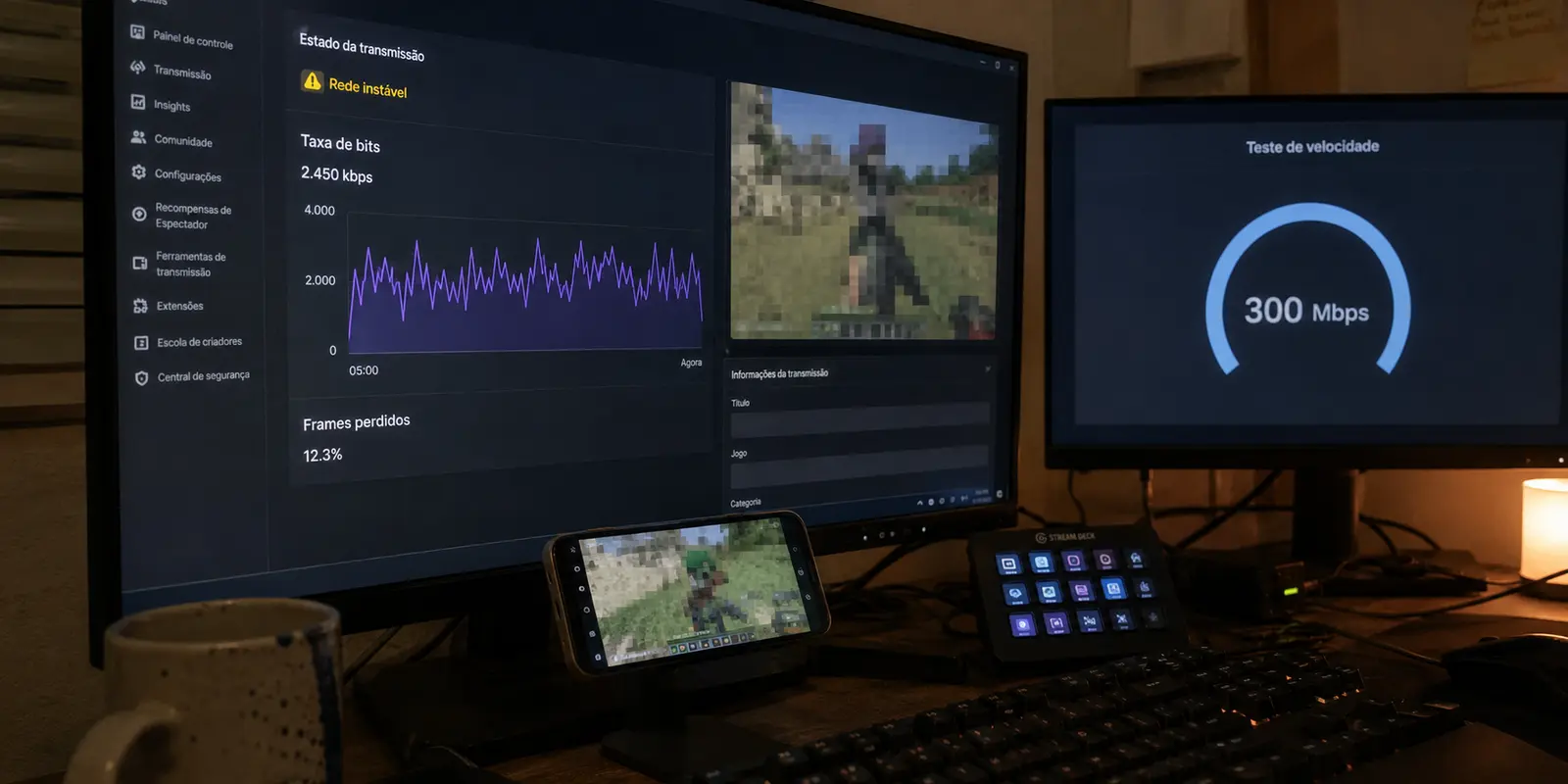 VPN para live na Twitch: teste sem VPN primeiro — e use-o só se a rota até a Twitch for o problema