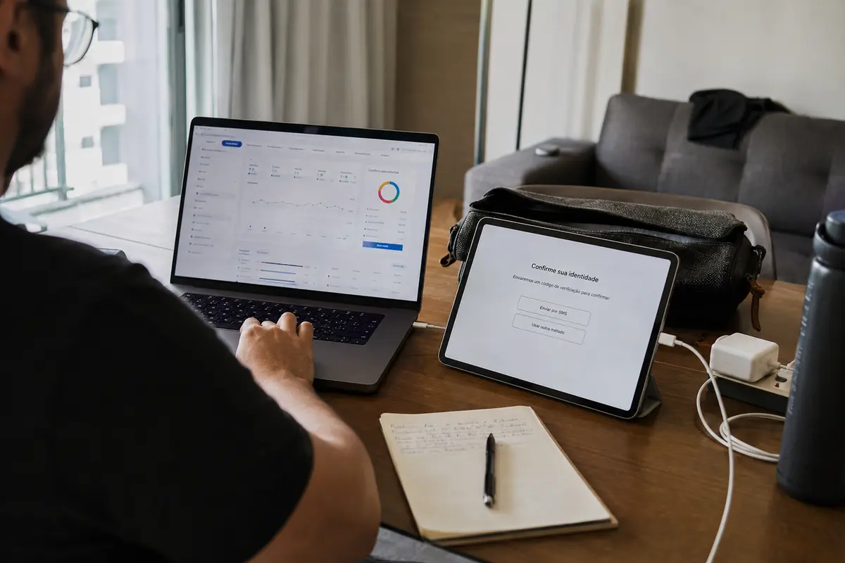 Imagem editorial relacionada a VPN que mantém o mesmo IP brasileiro por vários dias: procure IP dedicado, não apenas servidor no Brasil