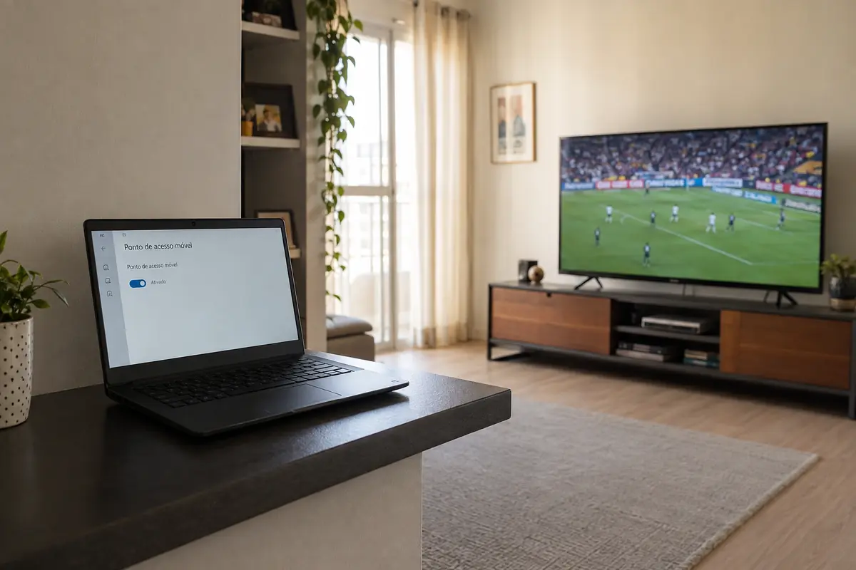 Imagem editorial relacionada a VPN brasileira na Smart TV LG: rode a conexão fora do webOS