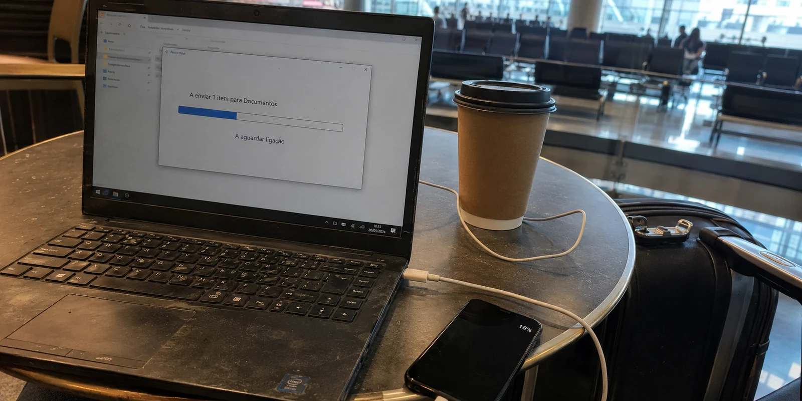 Wi‑Fi público em viagem: confirme a rede antes de ligar a VPN