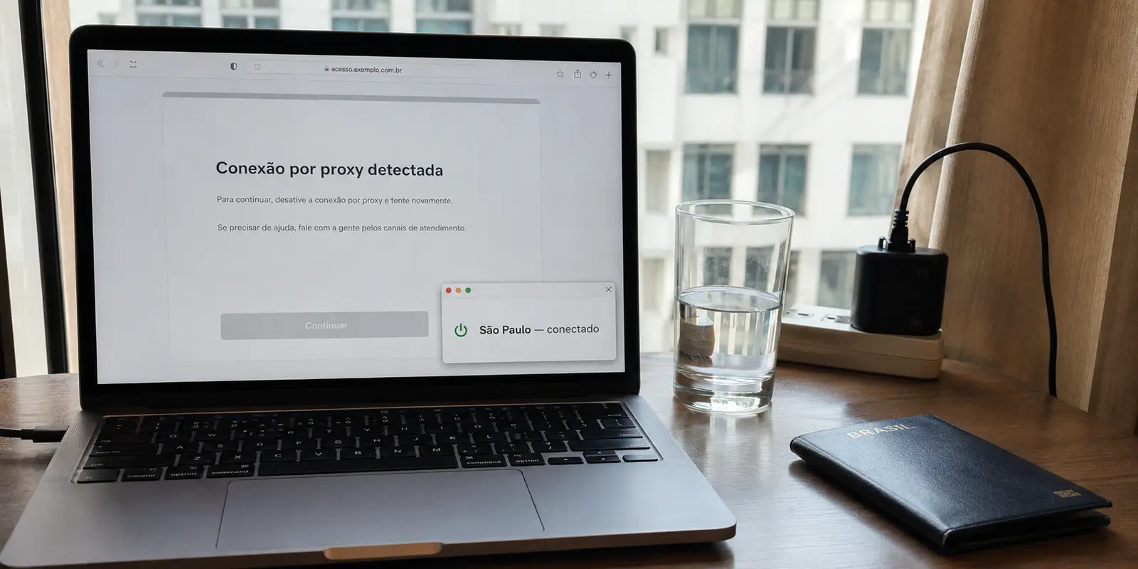 IP brasileiro fora das listas de proxy público: o selo não garante acesso