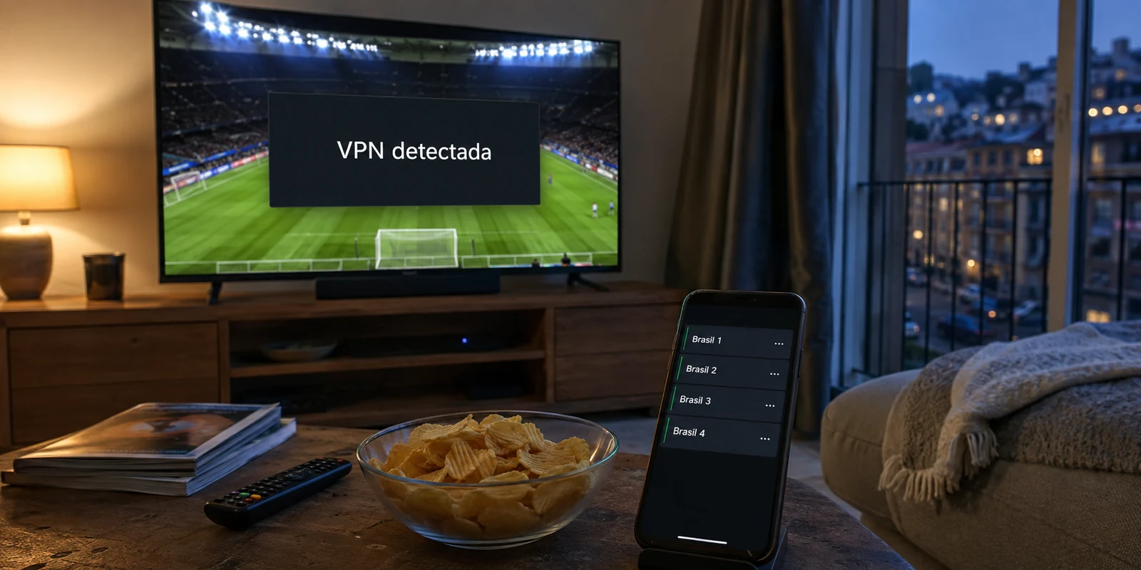 VPN com servidores brasileiros suficientes quando um é detectado: conte IPs realmente diferentes, não servidores