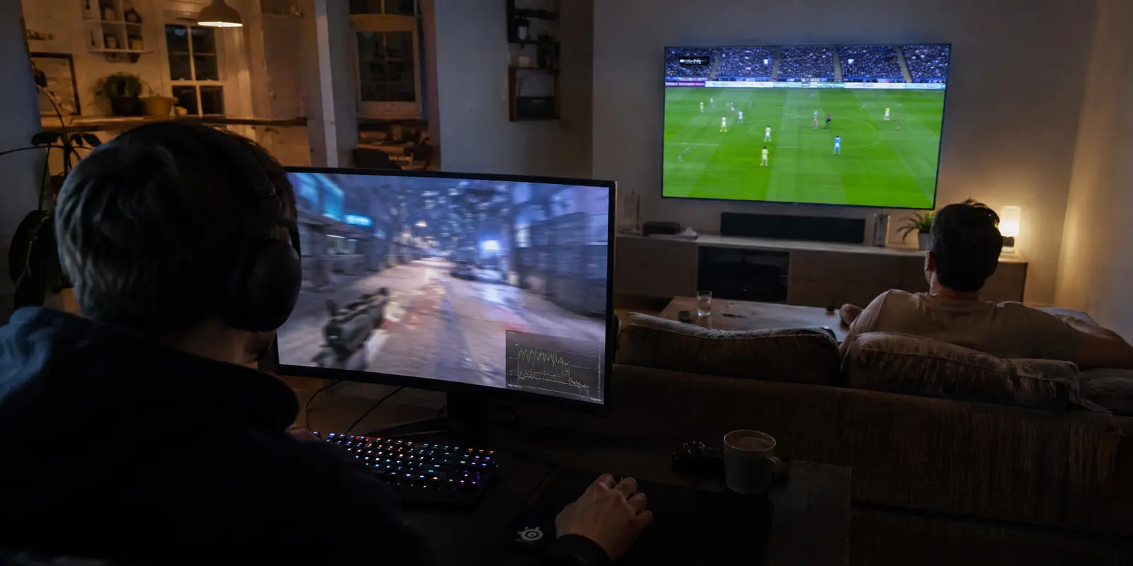 Melhor VPN para streaming e gaming na mesma casa: ExpressVPN — TV no túnel, jogo fora dele